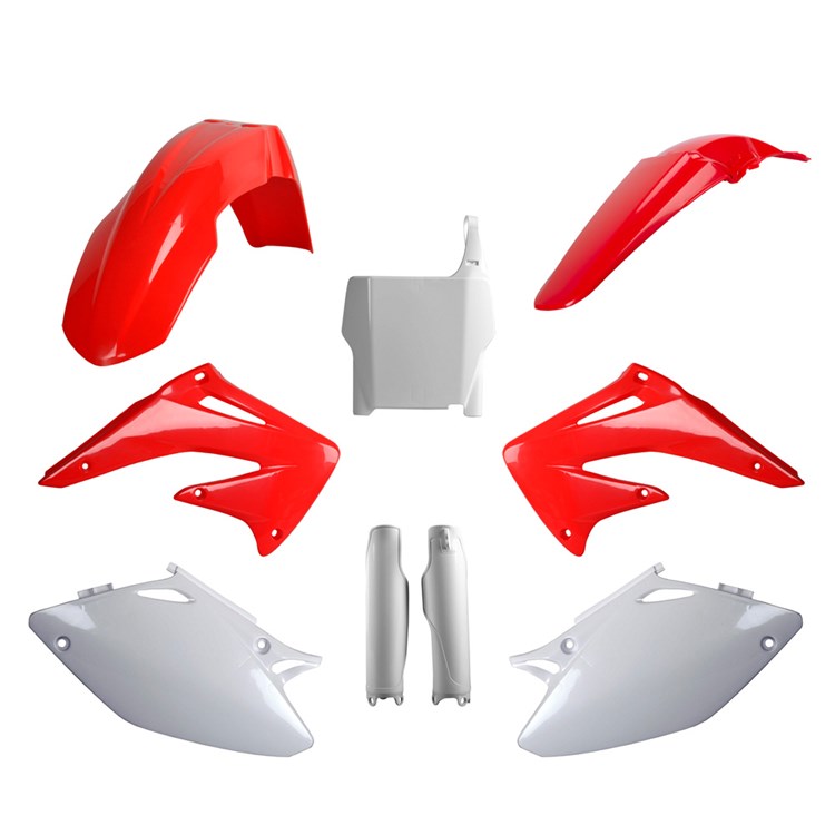 Polisport Plastic Kit HONDA CRF450R 04 Includes Fork Guards OEM
