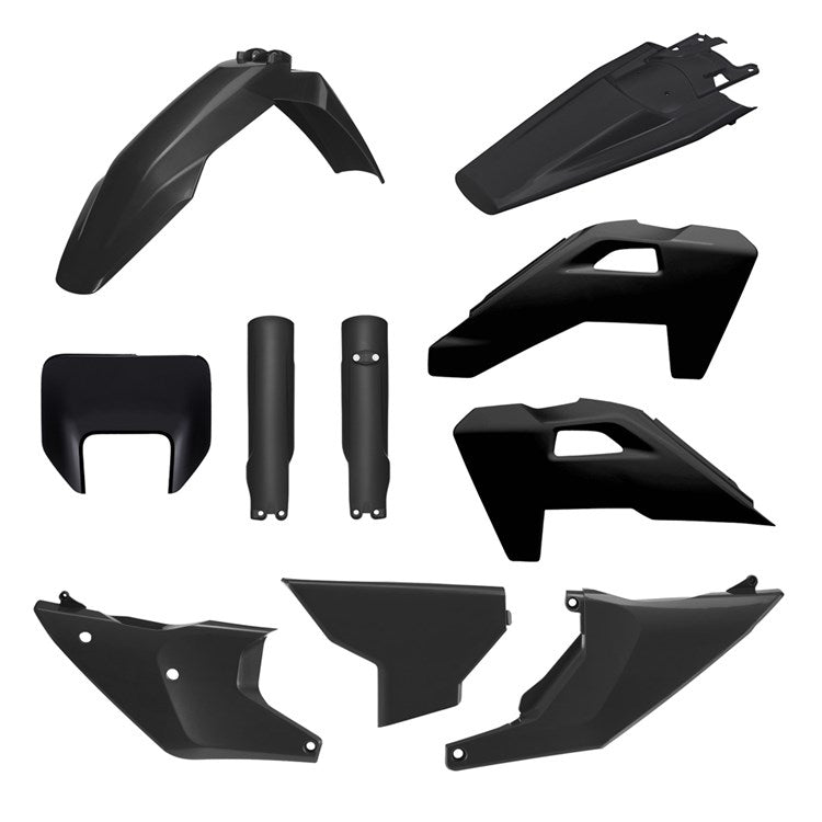 Polisport Plastic Kit HUSQVARNA TE/FE 2026 Inc Fork Guards Black