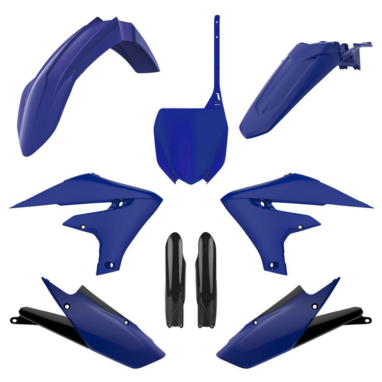 Polisport Plastic Kit YAMAHA YZ250F 19-23, YZ450F 18-22 Blue Including Fork Guards