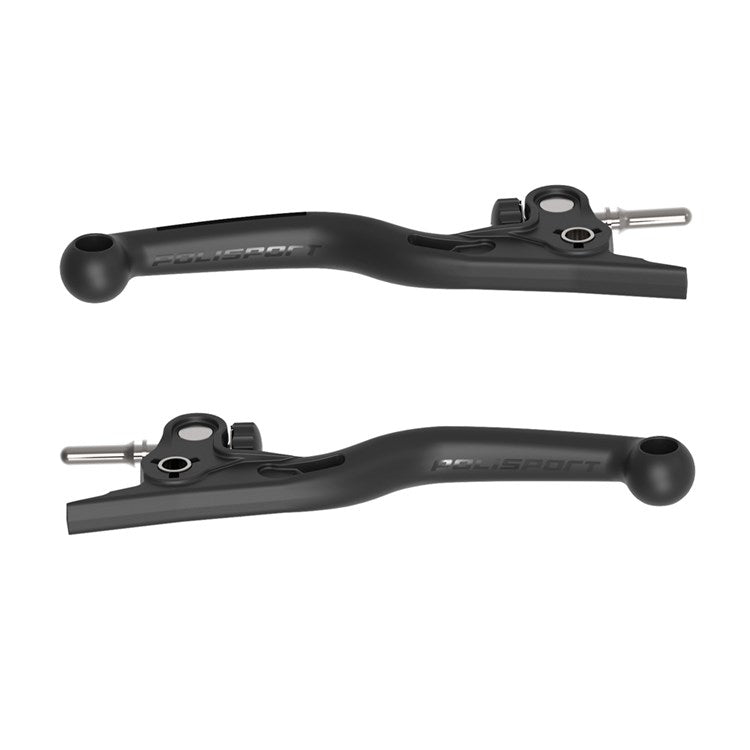 Polisport APT Lever Kit KTM/HQV/GAS SX65-85 14-26, TC65-85 14-26, MC65-85 21-26 Black