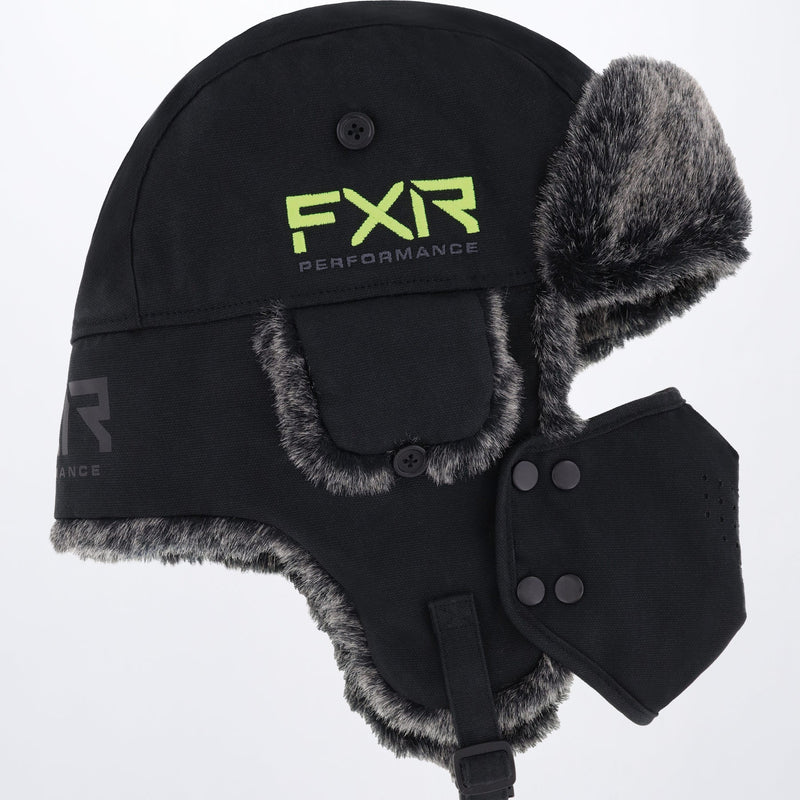 Racing Girl Checkered Trapper Hat RBO