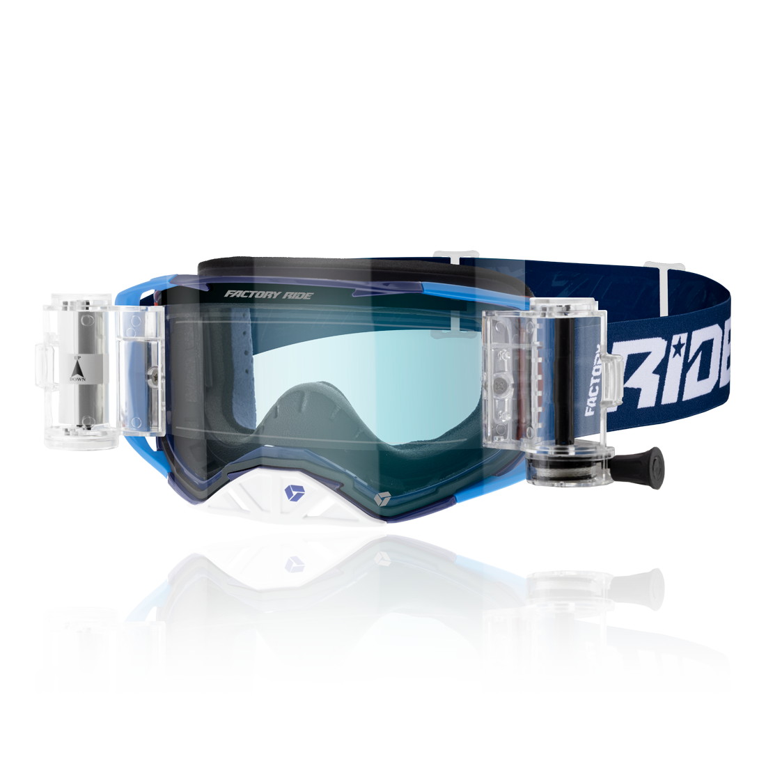 Factory Ride Roll-off Goggle Icebox - Clear Lens