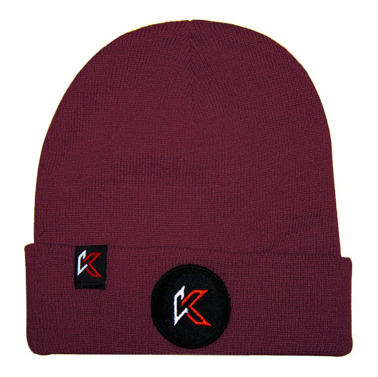 Kecks K Icon Beanie Burgundy