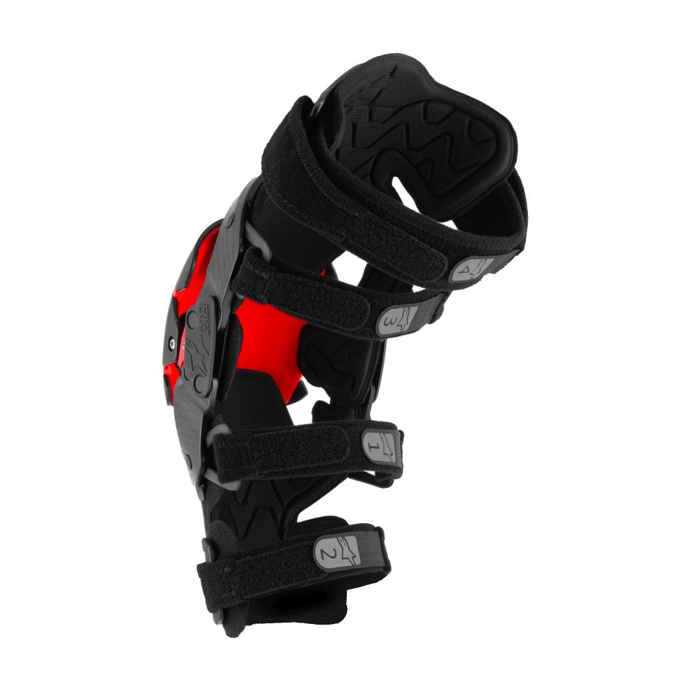 Alpinestars RK-1 Plasma Knee Brace Pair Black/Red