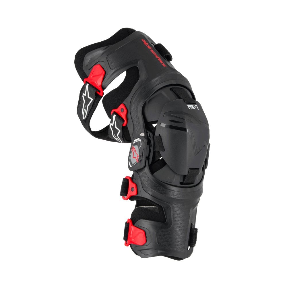 Alpinestars RK-7 Plasma Knee Brace Pair Black/Red