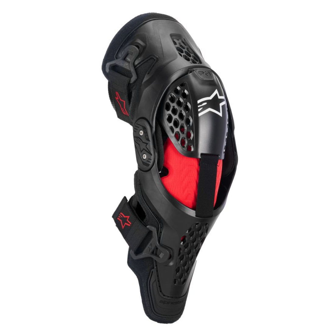 Alpinestars SX-1 Plasma Knee Protectors Back/Red/Cool Grey
