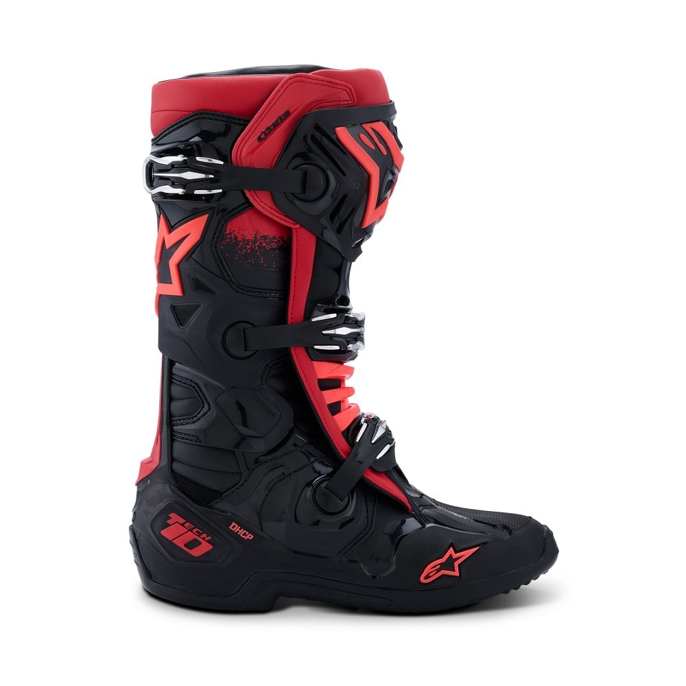 Alpinestars Tech 10 Motocross Boots Black/Red
