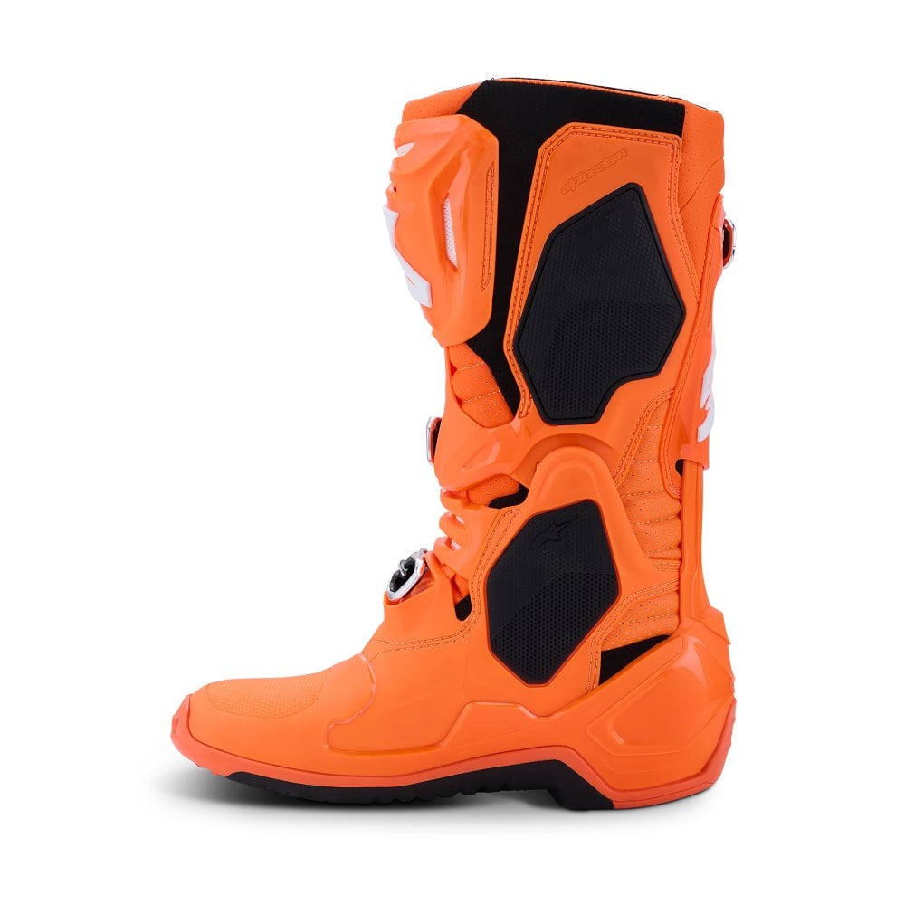 Alpinestars Tech 10 Supervented Motocross Boots Orange Fluo/Black/White