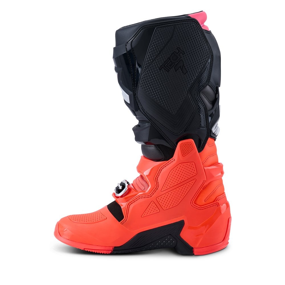 Alpinestars Tech 7 Motocross Boots Black/Red Fluo/Pink Fluo