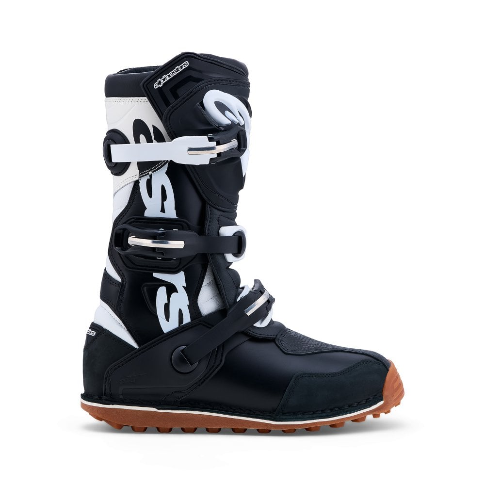 Alpinestars Tech-T Trials Boots Dark Black/White/Gum