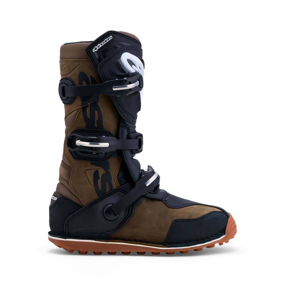 Alpinestars Tech-T Trials Boots Brown/Black/Gum