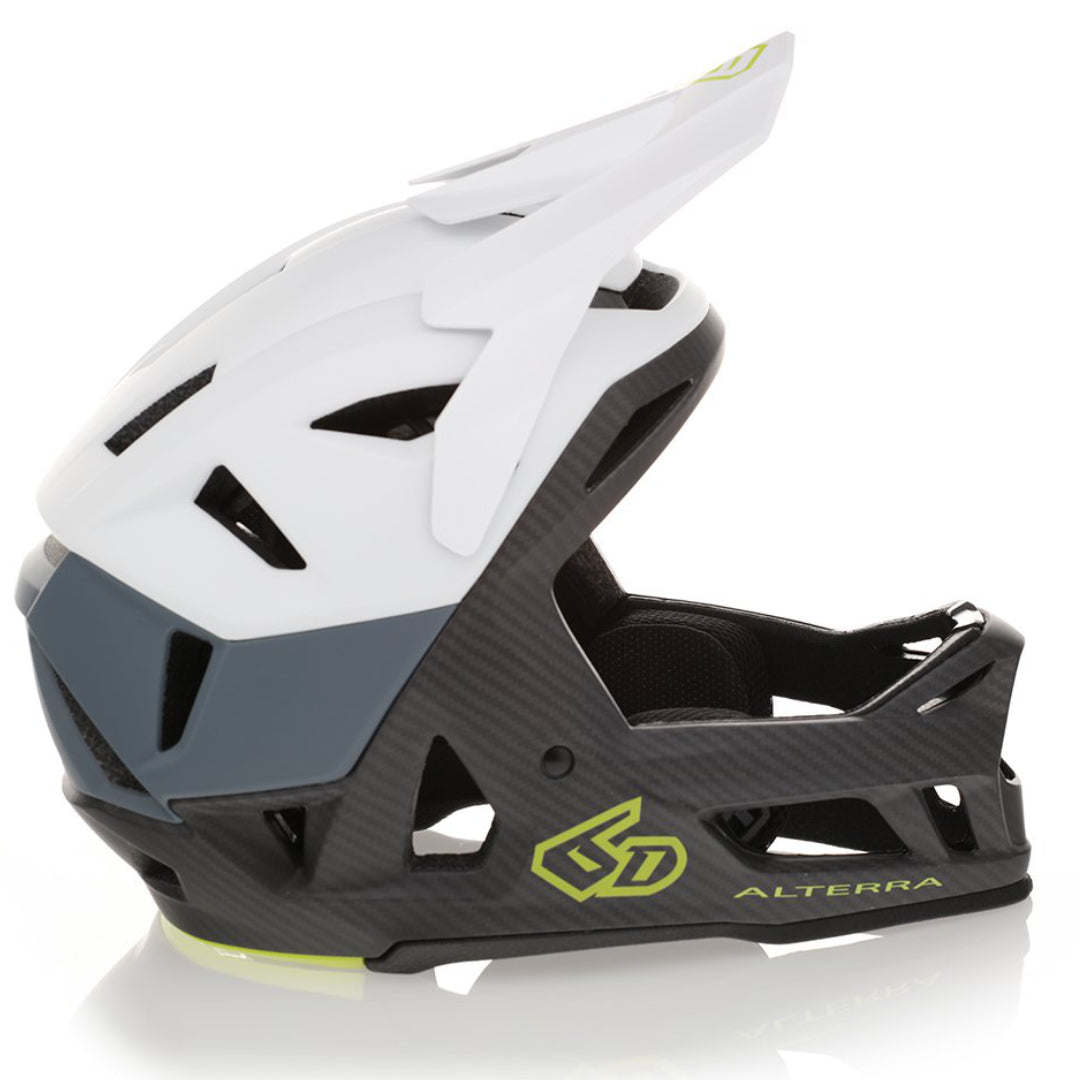 6D ATB-1E Alterra Enduro MTB Helmet Segment White/Grey