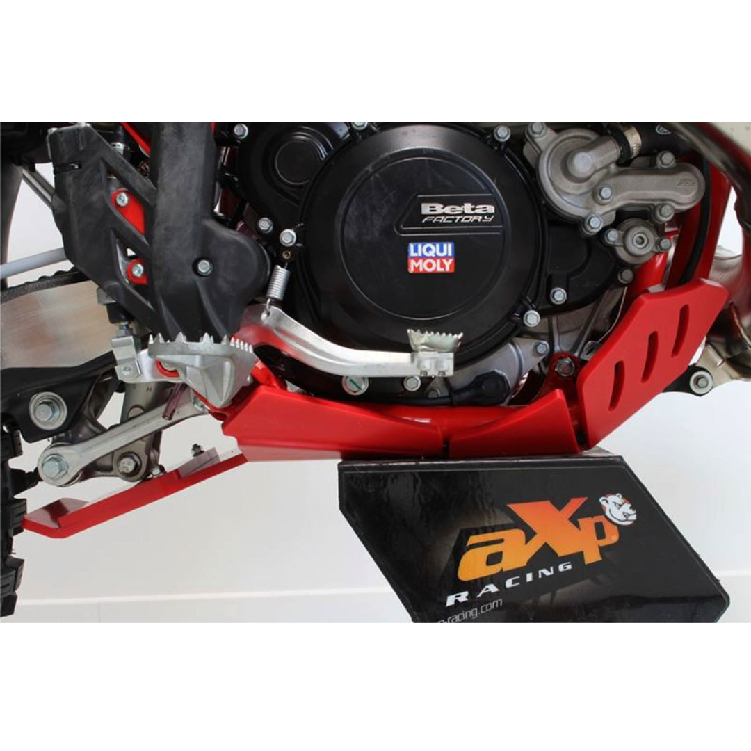 AXP Xtrem HDPE Skid Plate (Red) Beta 250RR-300RR 2020-2024