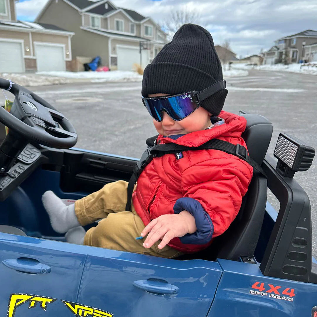 Pit Viper The Hail Sagan Baby Vipes Sunglasses - Blue/Green Lens