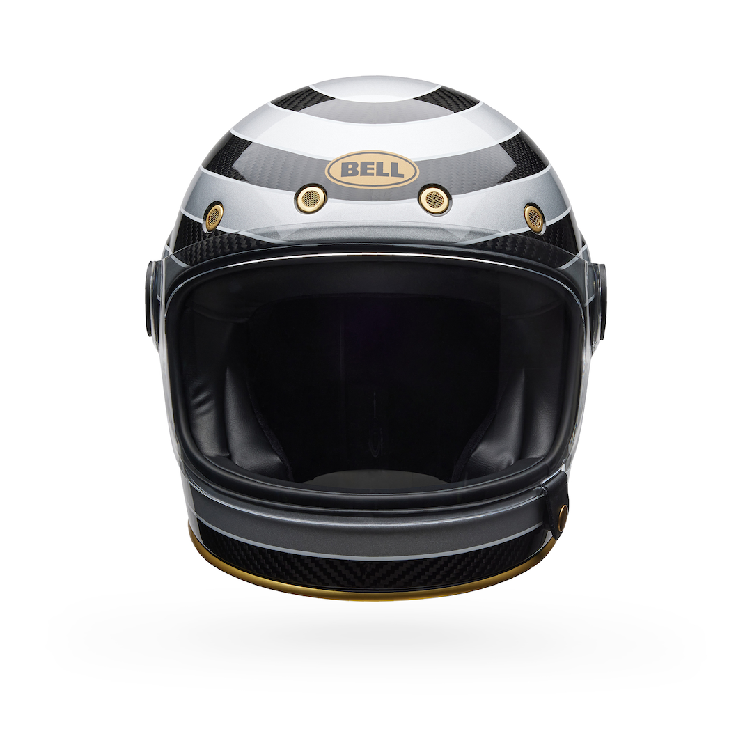 Bell Bullitt GT Carbon RSD Temple Gloss ECE 22.06 Helmet Black/Silver