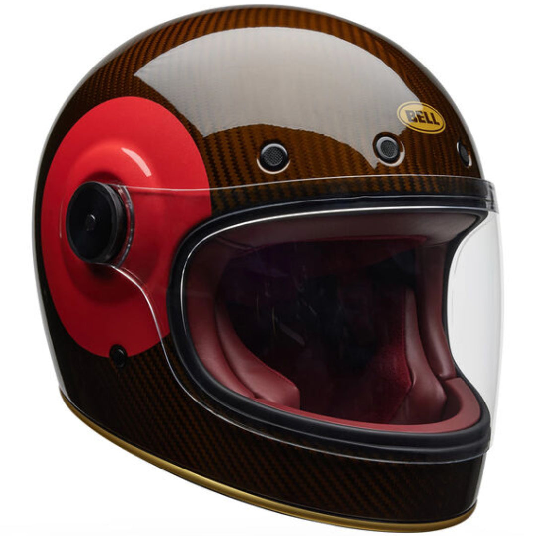 Bell Bullitt GT Carbon TT Gloss ECE 22.06 Helmet Open Red