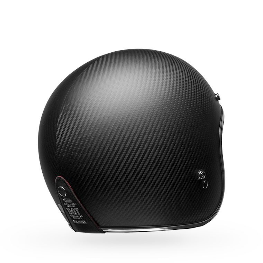 Bell Custom 500 Carbon Solid ECE Helmet Matte Black