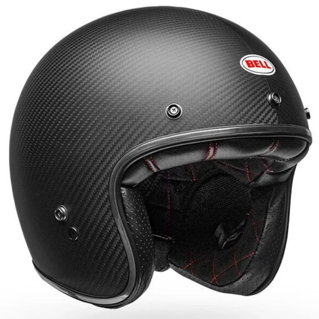 Bell Custom 500 Carbon Solid ECE Helmet Matte Black