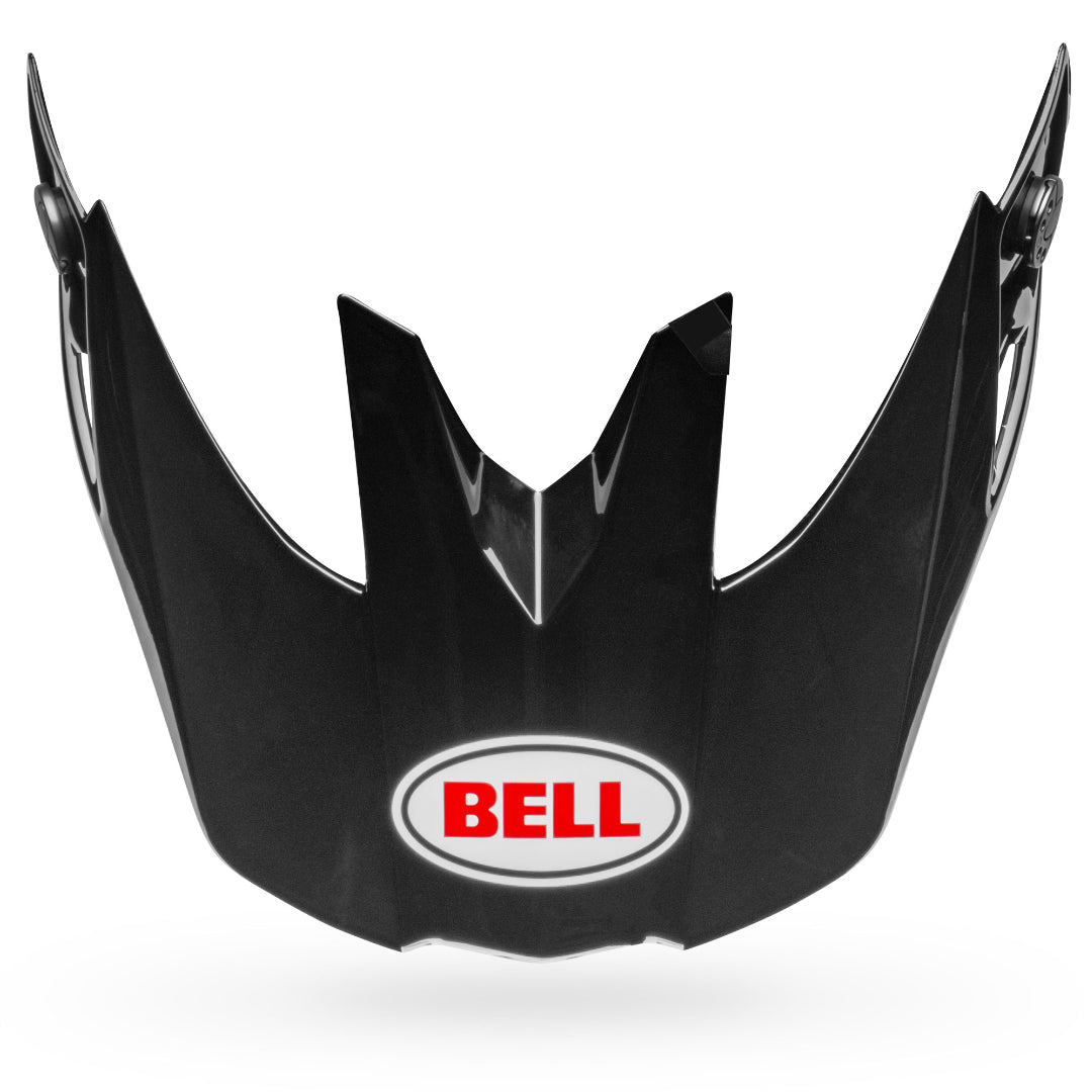 Bell Moto-10 Spherical Peak Visor Gloss Black