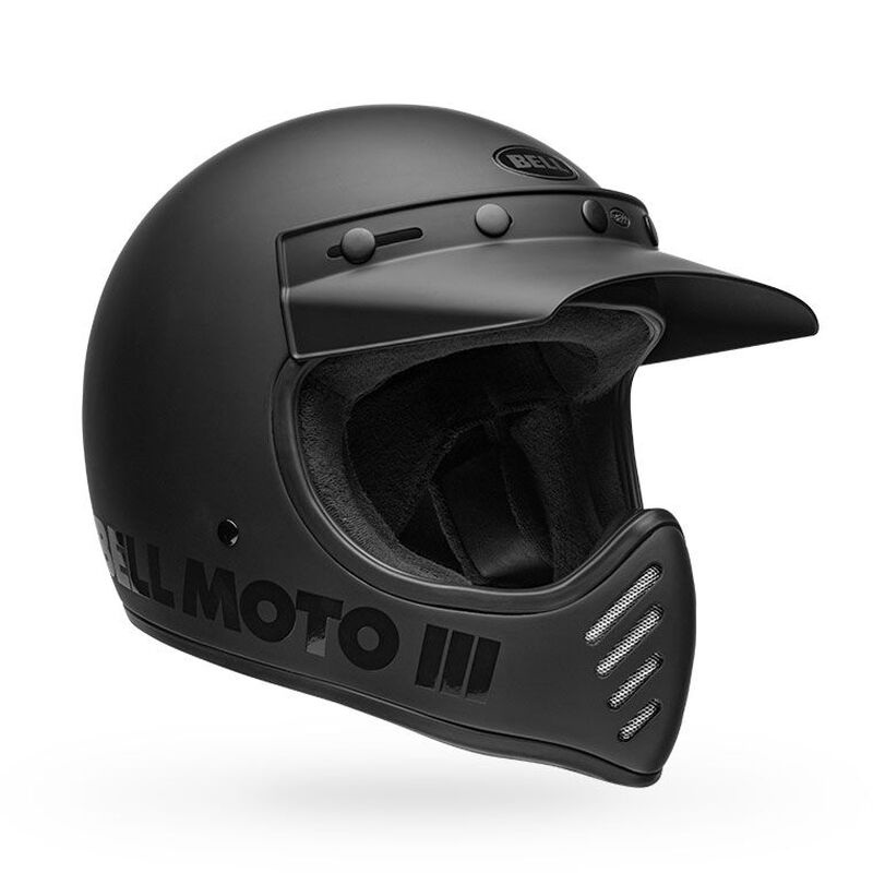 Bell Moto-3 Classic ECE Helmet Matte Black