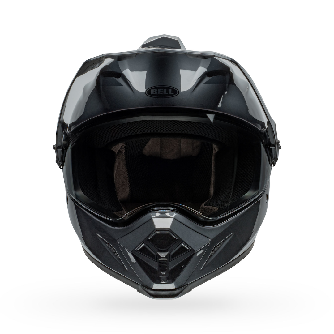 Bell MX-9 Adventure MIPS Alpine ECE 22.06 Helmet Charcoal/Silver - Clear Visor