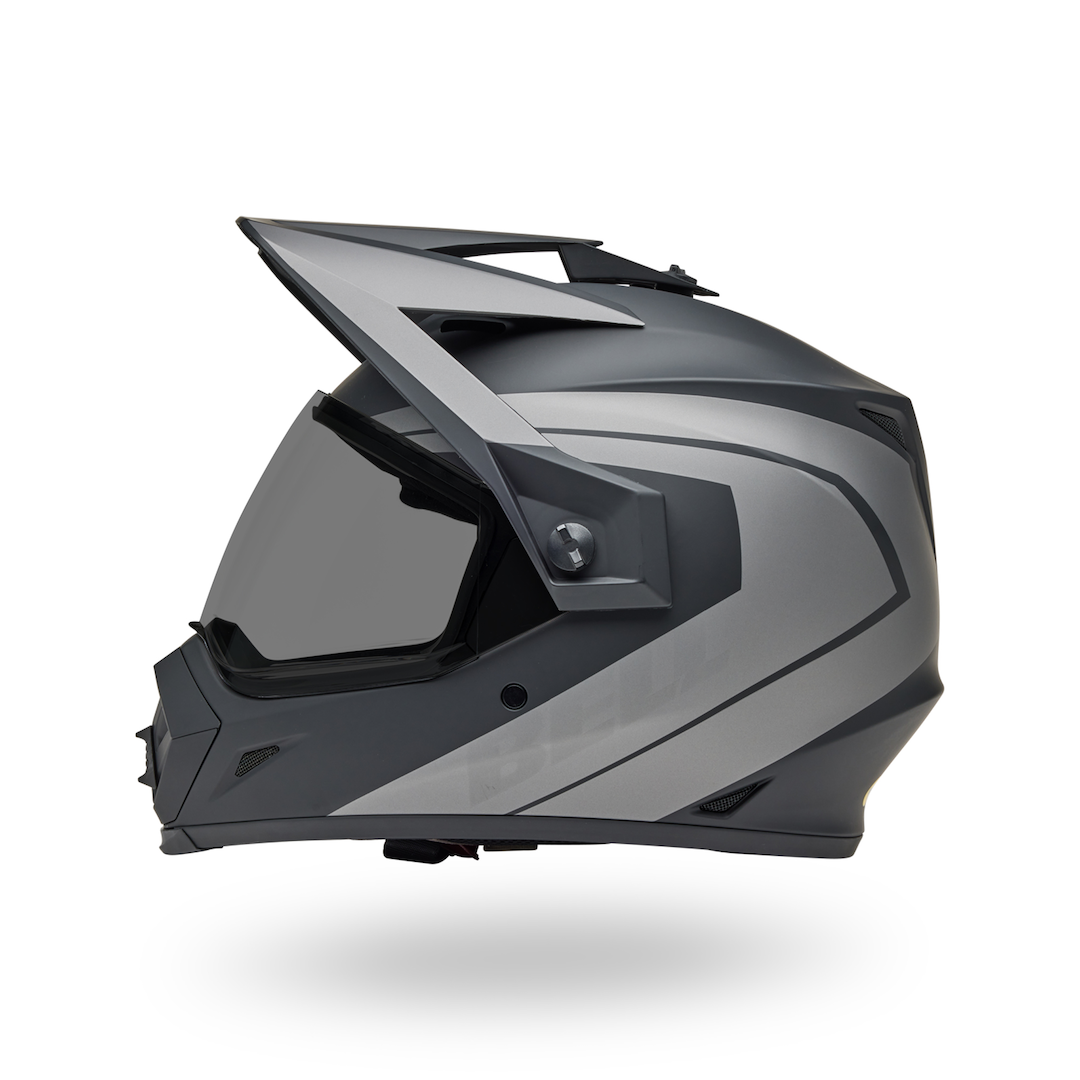 Bell MX-9 Adventure MIPS Blackout ECE Helmet Black/Grey - Clear Visor