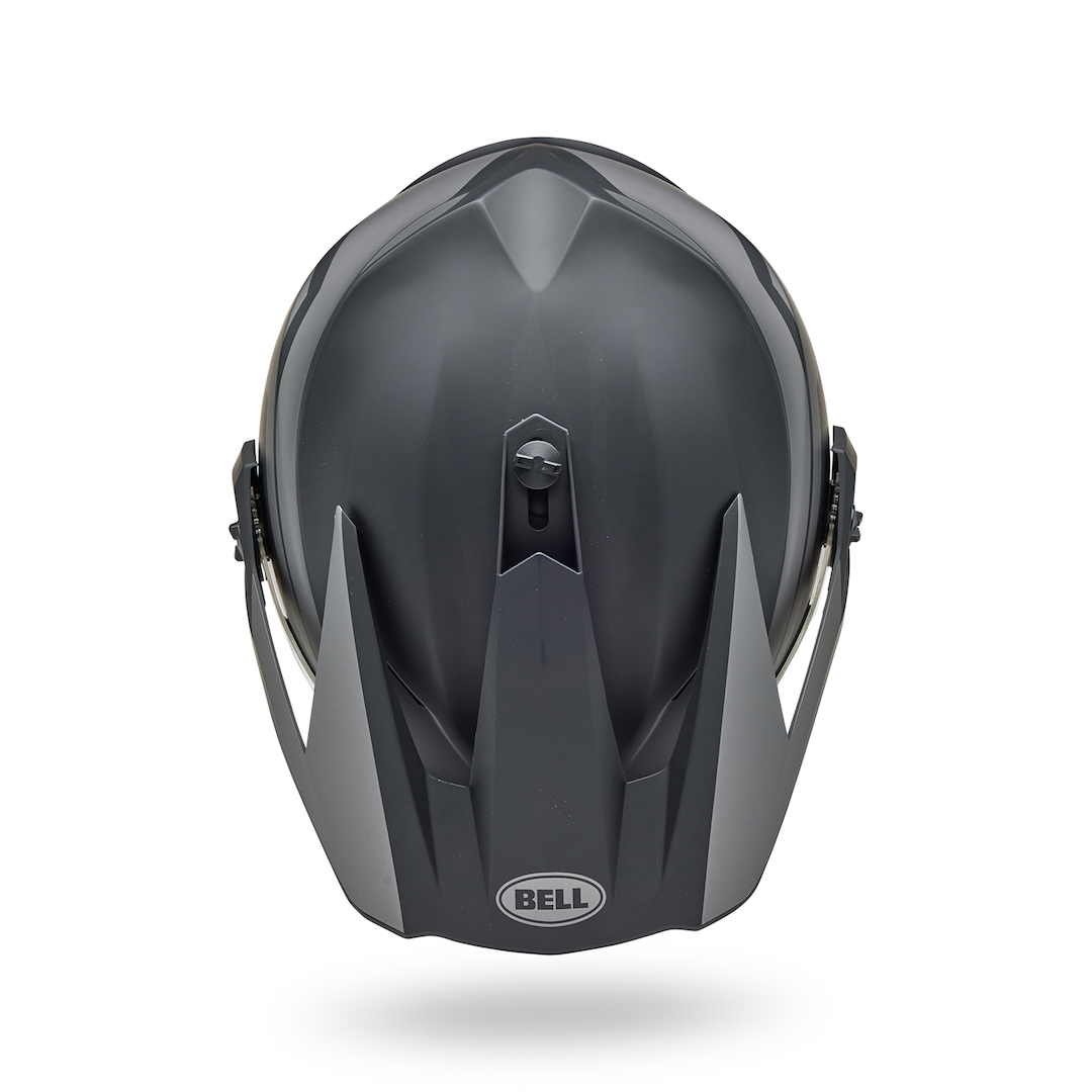 Bell MX-9 Adventure MIPS Blackout ECE Helmet Black/Grey - Clear Visor