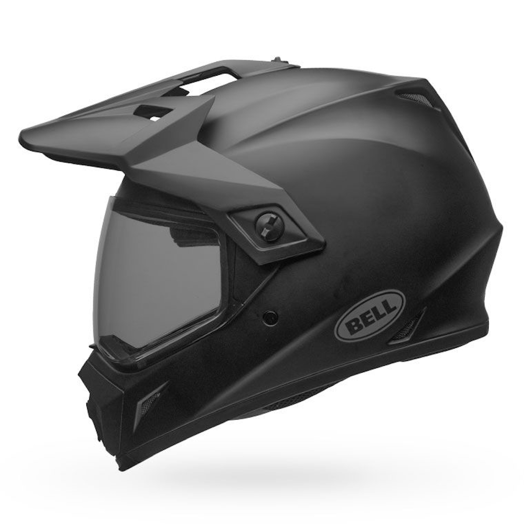 Bell MX-9 Adventure MIPS Solid ECE Helmet Matte Black - Clear Visor