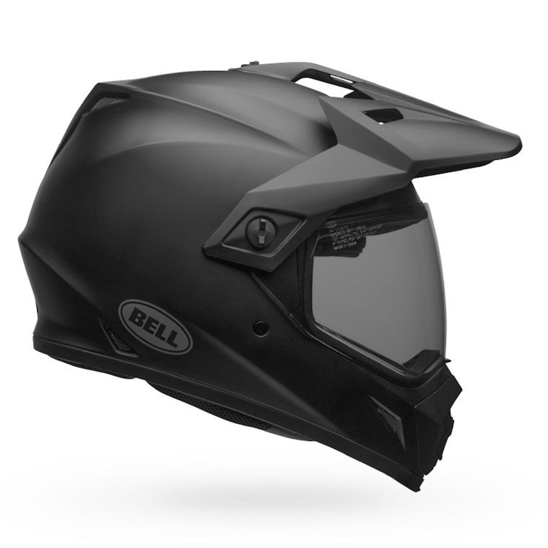 Bell MX-9 Adventure MIPS Solid ECE Helmet Matte Black - Clear Visor