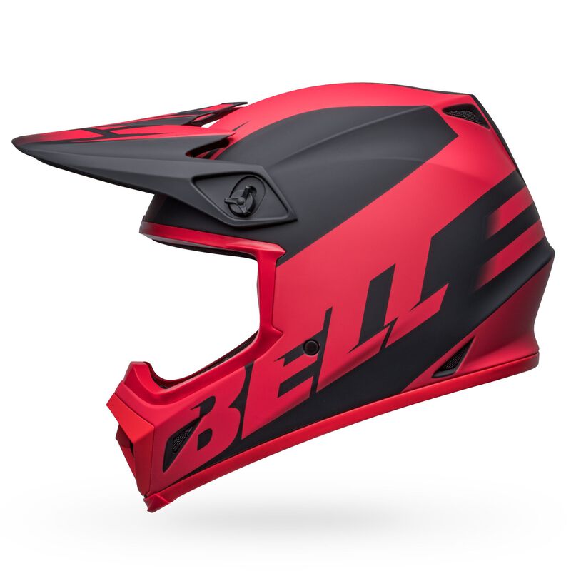 Bell MX-9 Mips Motocross Helmet Disrupt Matte Black/Red