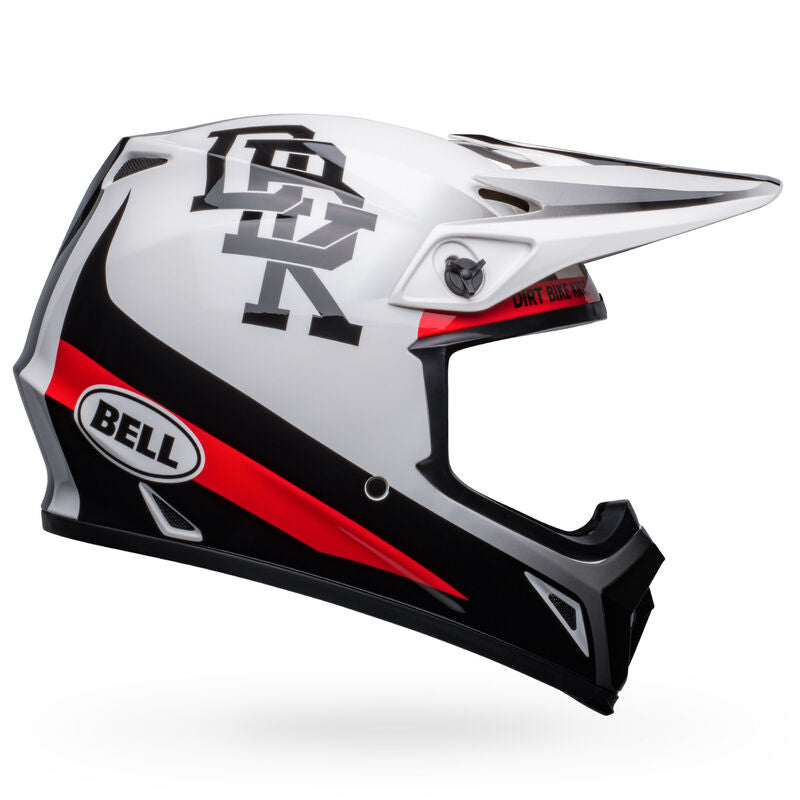 Bell MX-9 Mips Motocross Helmet Twitch DBK White/Black