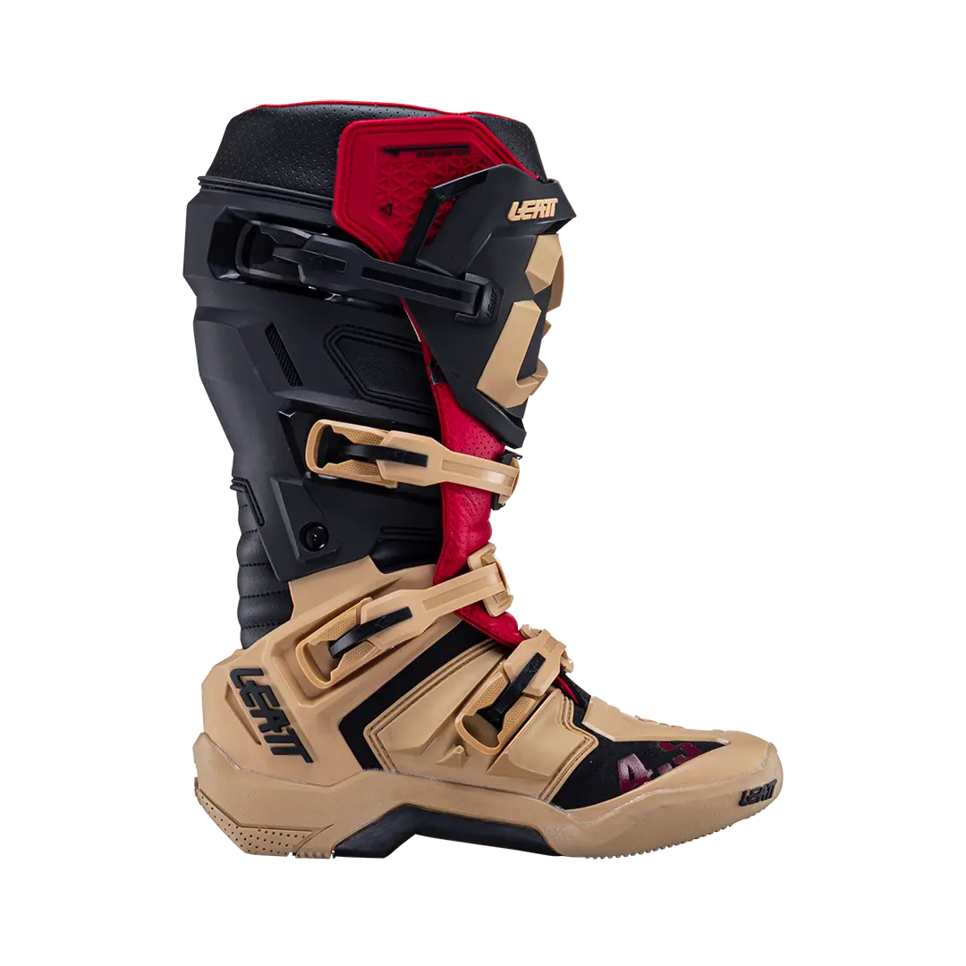 Leatt 4.5 MX Boots Ruby Stone