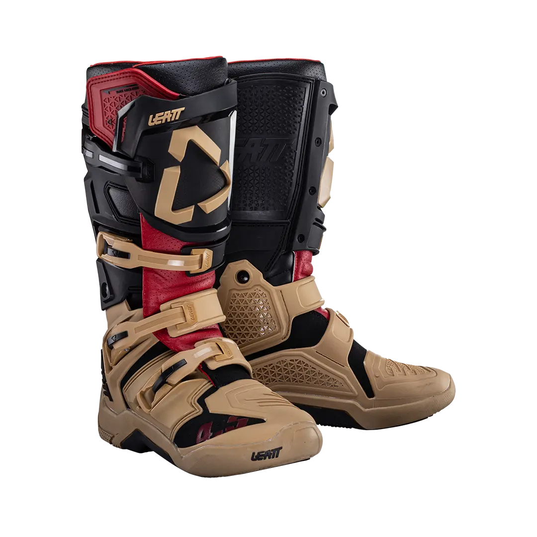 Leatt 4.5 MX Boots Ruby Stone