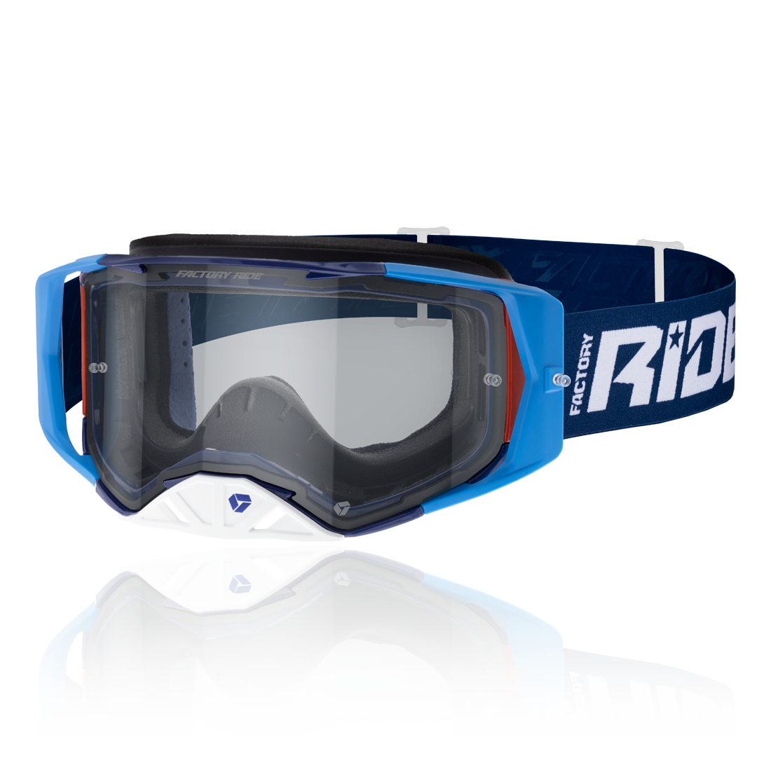 Factory Ride MX Goggle Icebox - Clear Lens