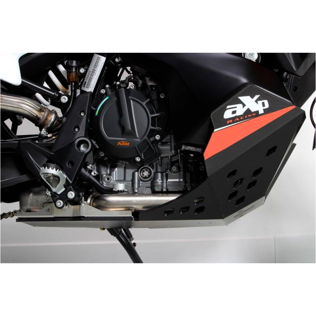 AXP Adventure Skid Plate HDPE 8mm KTM 790 Adv/Adv R 19-23 890 Adv/Adv R 21-23 Black