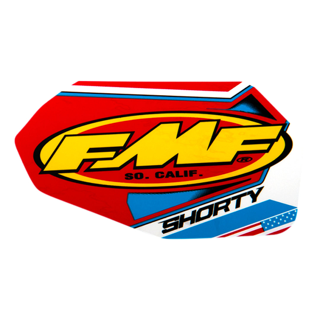 FMF Shorty Patriotic Replacement Decal Sticker Exhaust Graphic 014845