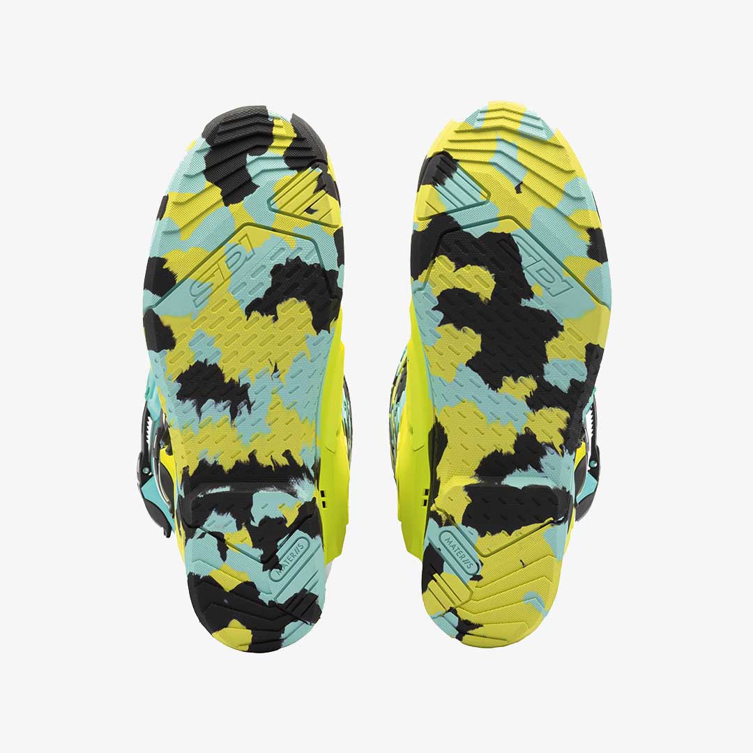 Sidi Crossair X CE Boots Mint Green/Fluo Yellow