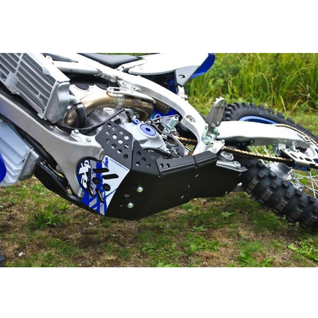 AXP Xtrem HDPE Skid Plate Yamaha YZF250 19-23 YZ450F 18-22 Black