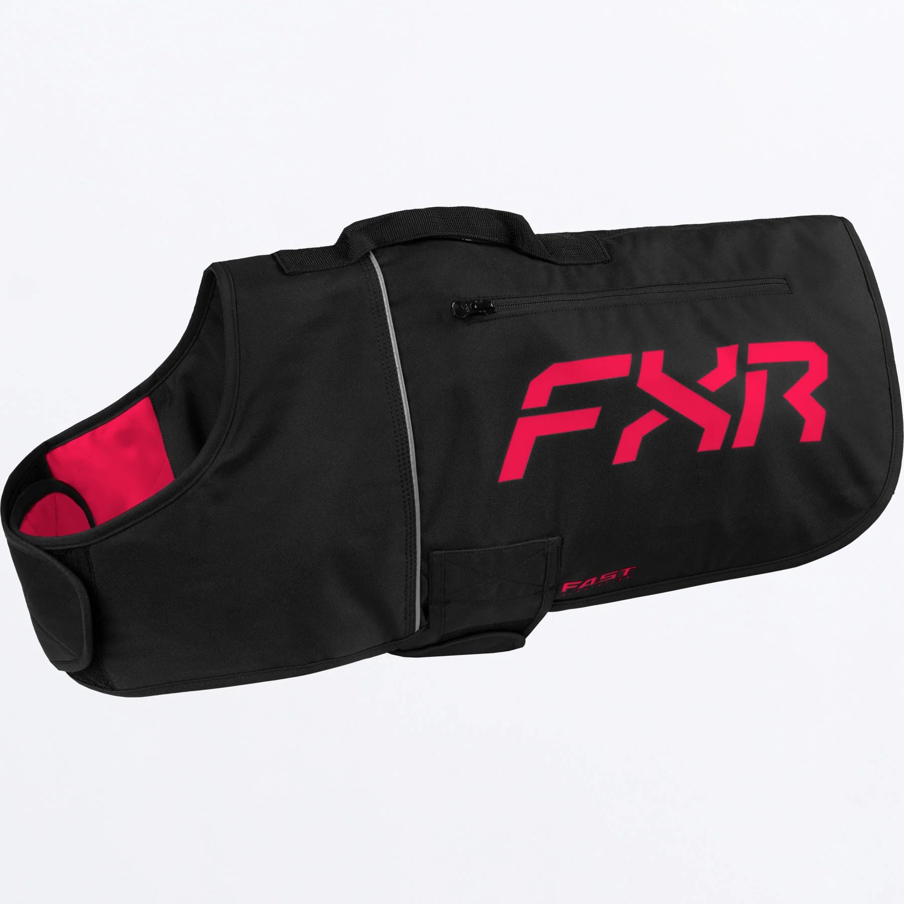 FXR CX Dog Coat Black/Razz