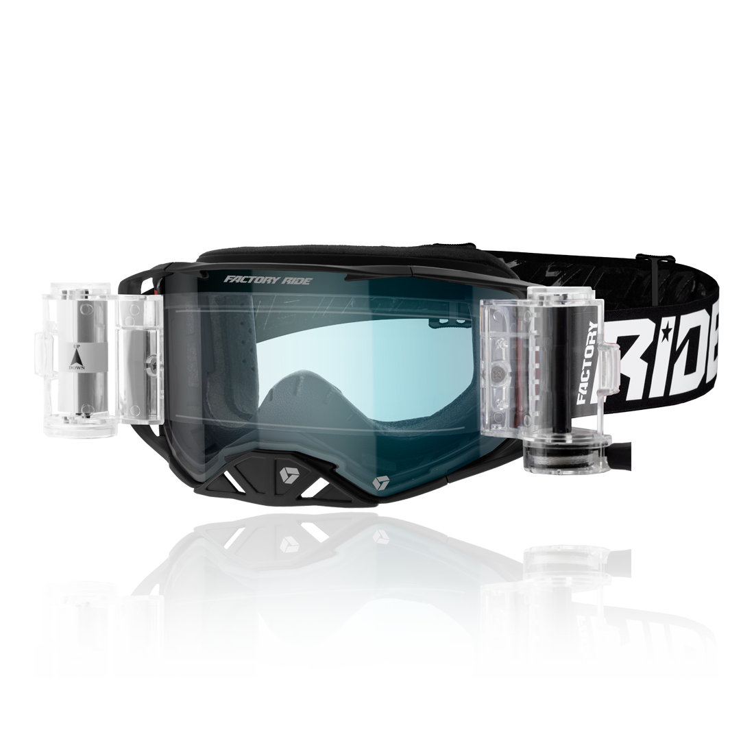 Factory Ride Roll-off Goggle Prime - Clear Lens