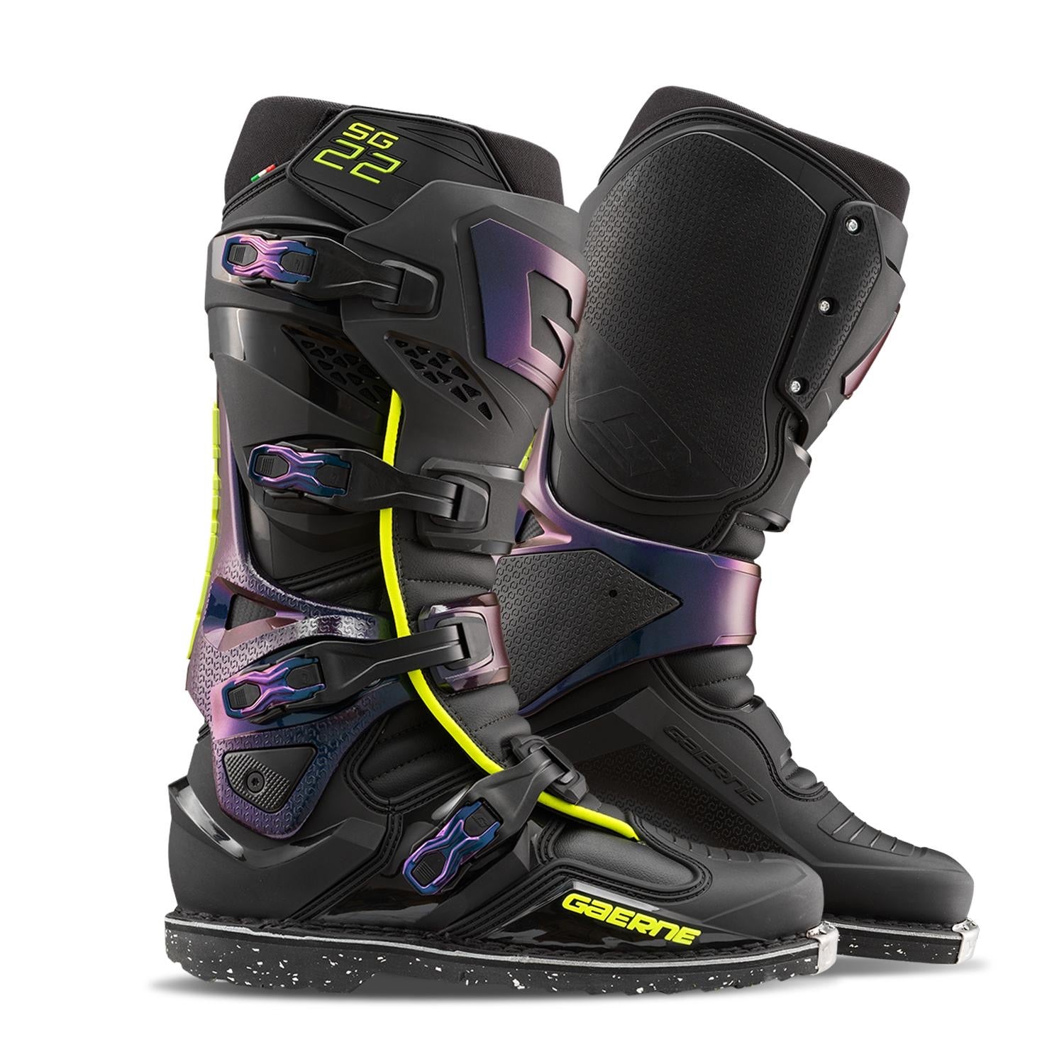 Gaerne SG22 MX Boots Chameleon