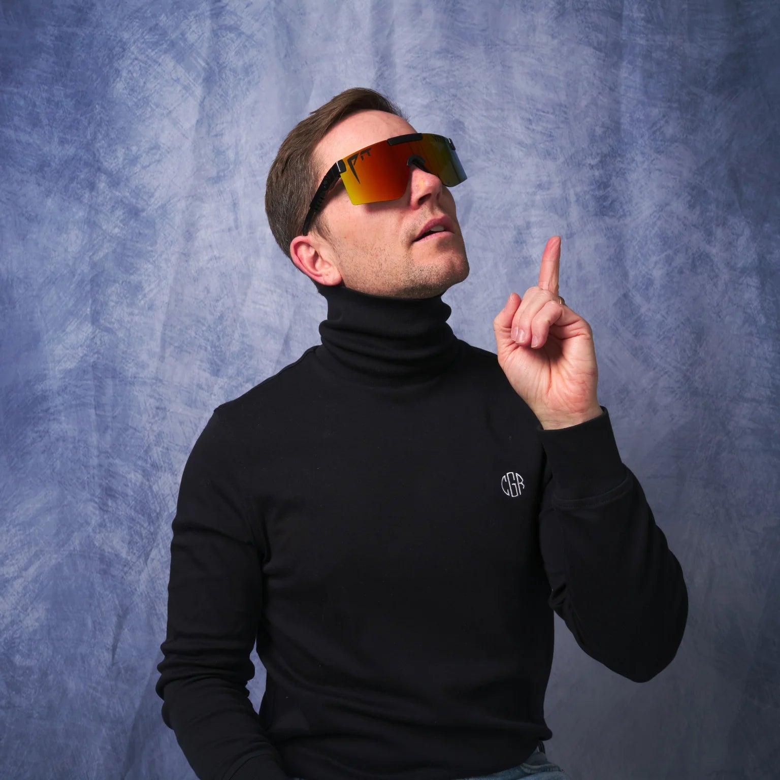 Pit Viper The Exec Original 2.0 Sunglasses - HDPV Polarized Rainbow Lens