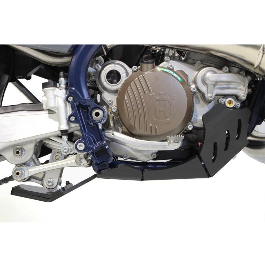 AXP Xtrem HDPE Skid Plate Husky TE250/300i 20-23, GasGas EC250/300i 21-23 Black