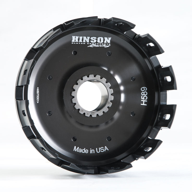 Hinson Clutch Basket Honda CRF450R 17-20, CRF450RX 17-20 (With Cushions and Kickstart Gear))