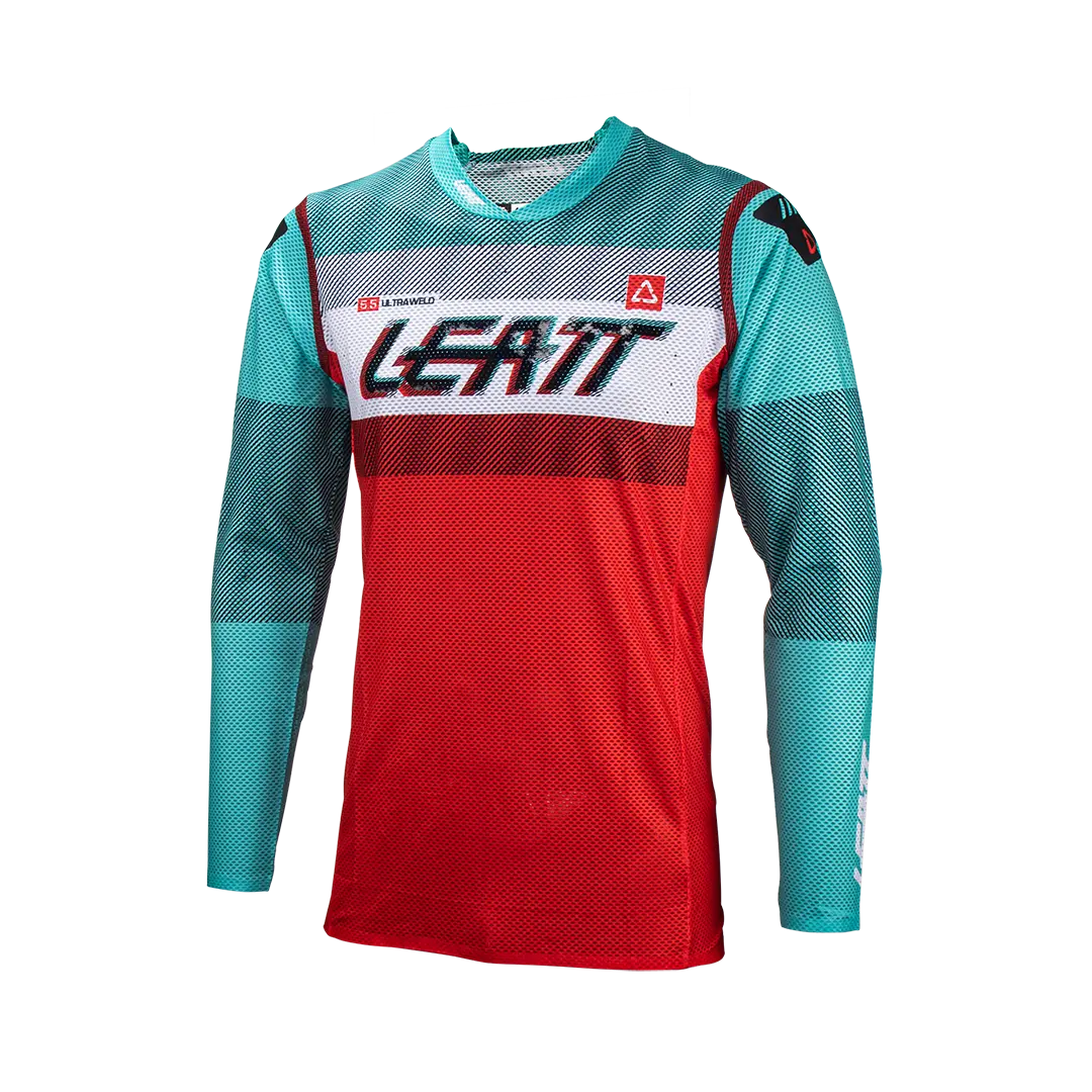 Leatt 5.5 Ultraweld MX Shirt Fuel