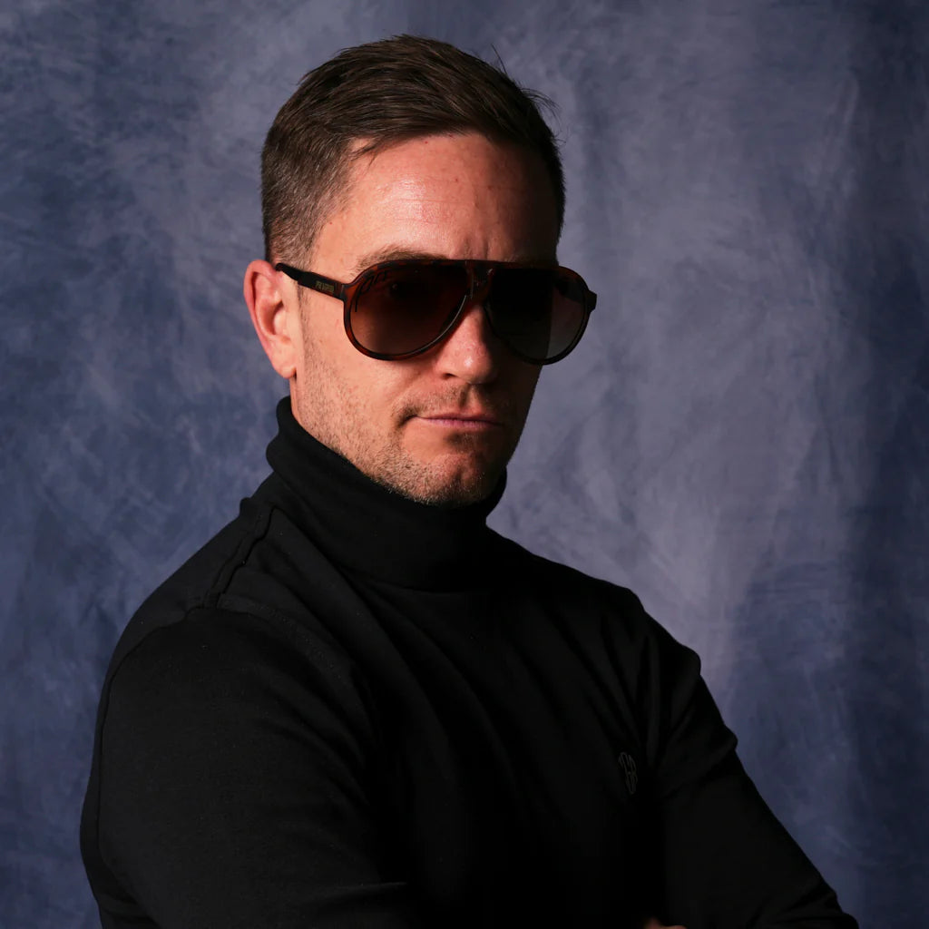 Pit Viper The Landlocked Jethawk Sunglasses - HDPV Polarized Gold Lens
