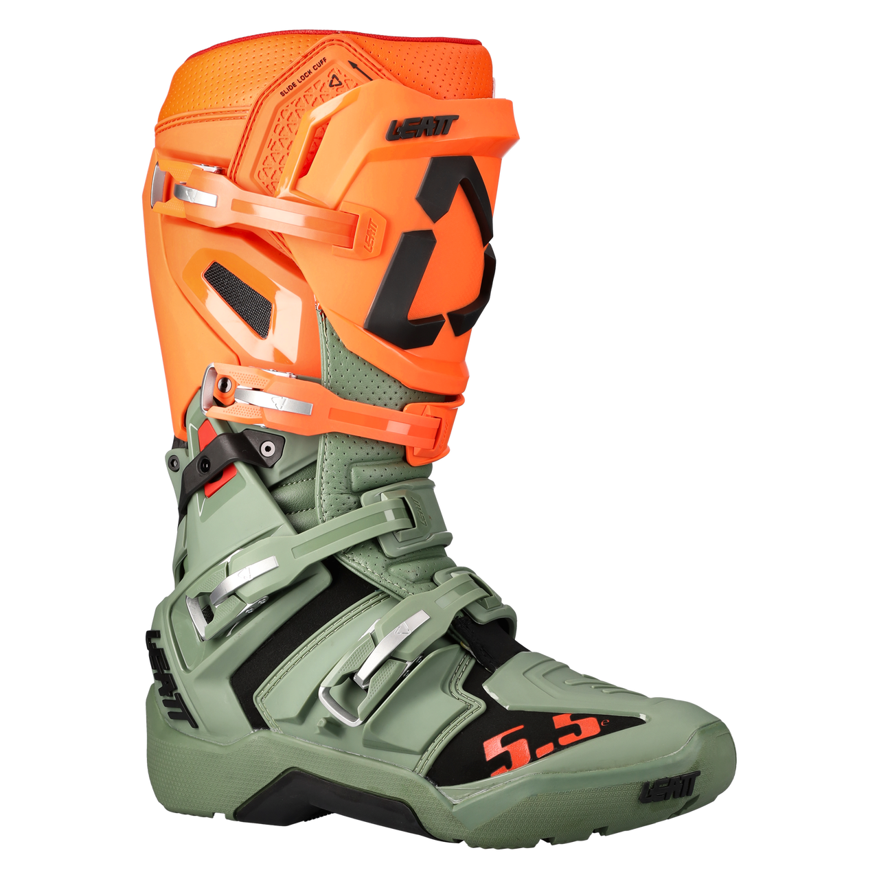 Leatt 5.5 Flexlock Enduro Boots Cactus