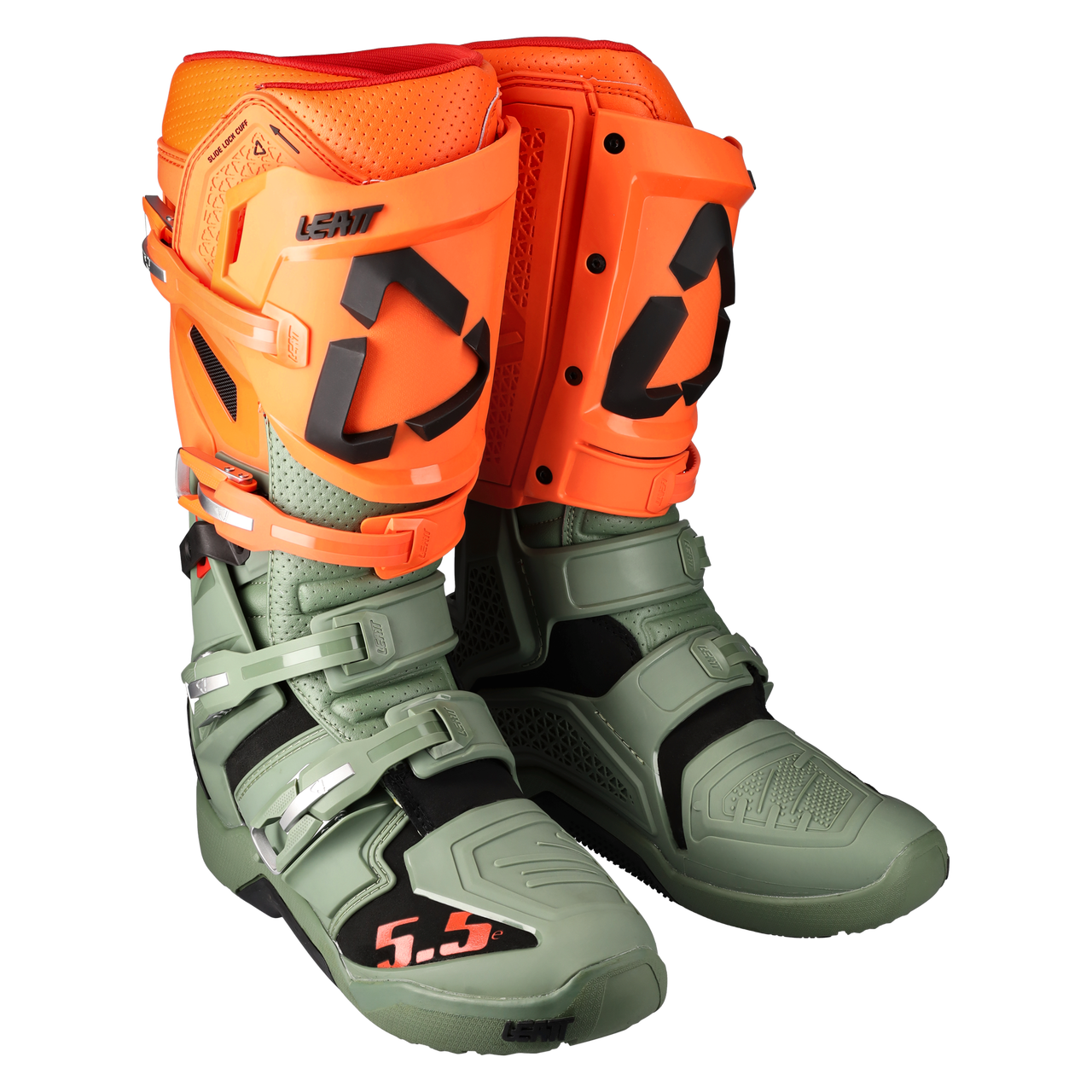 Leatt 5.5 Flexlock Enduro Boots Cactus