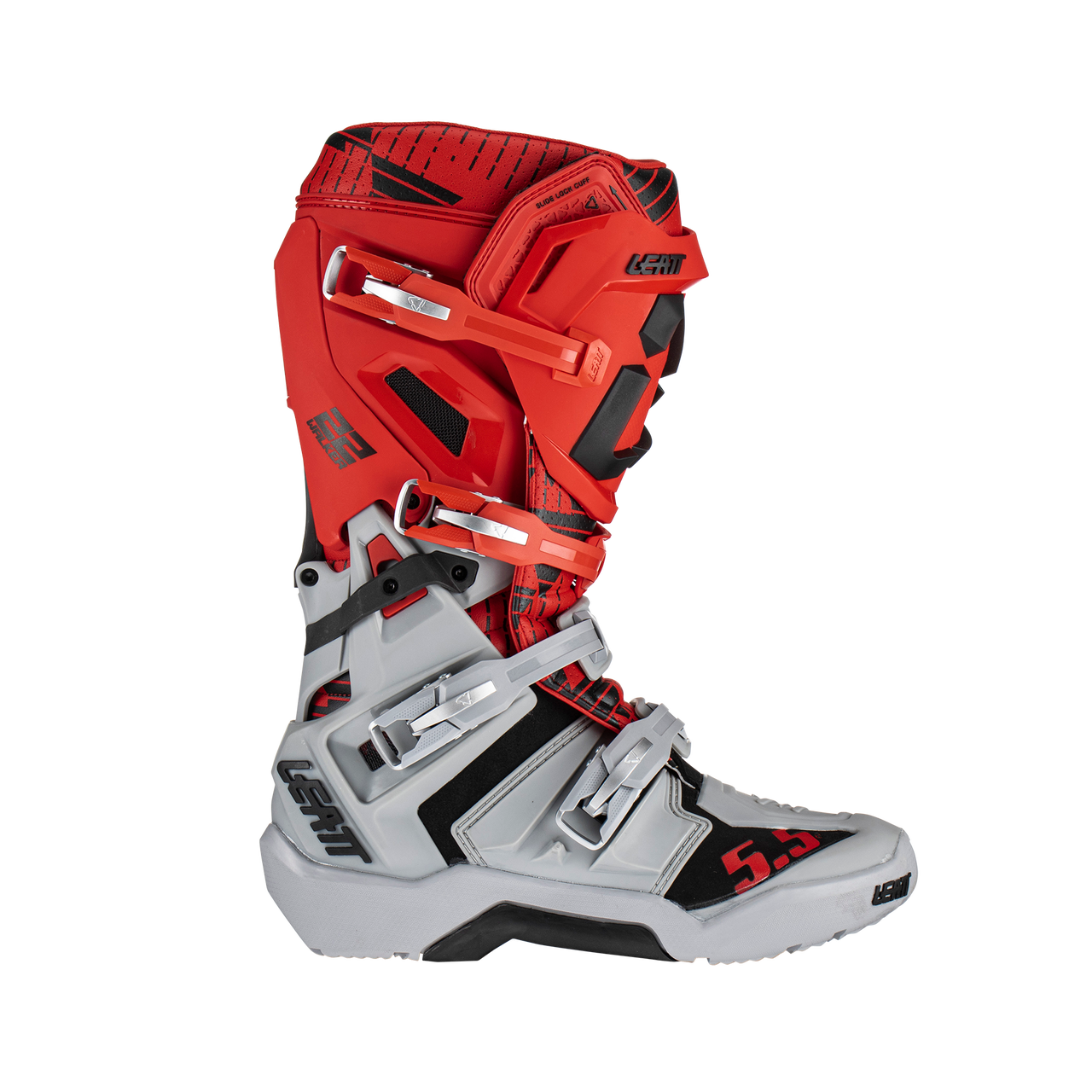 Leatt 5.5 Flexlock Enduro Boots JW22 Red/Grey