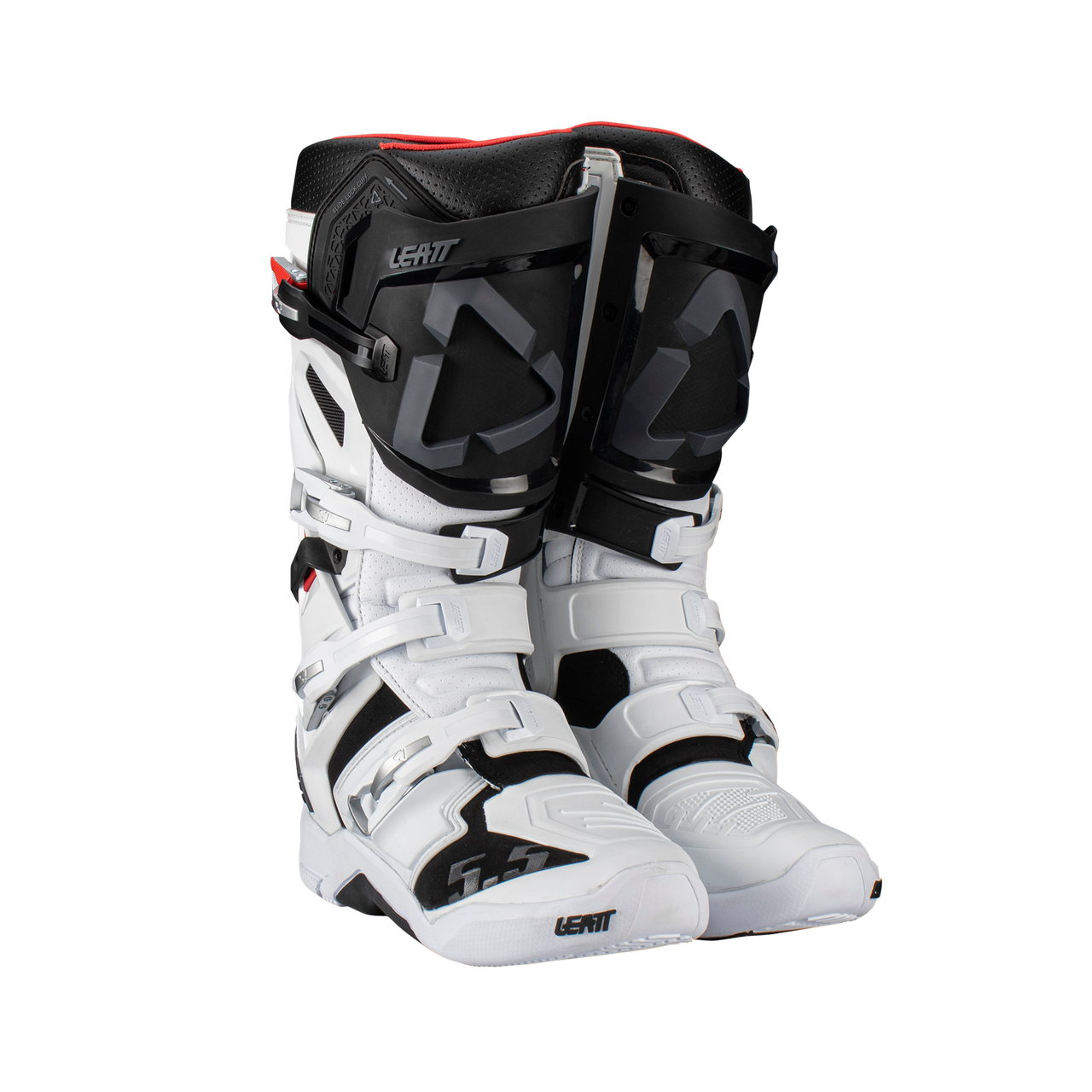 Leatt 5.5 Flexlock MX Boots White